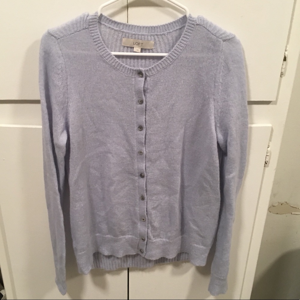 Light Blue Loft Cardigan